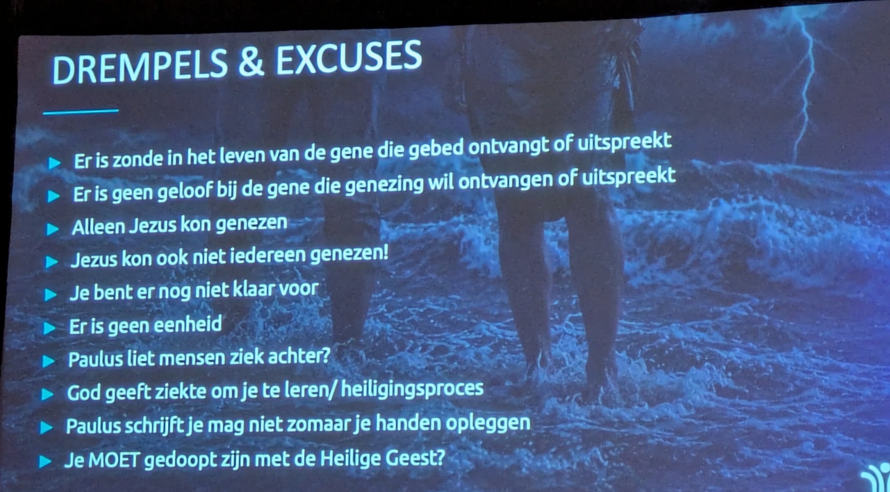 Drempels en excuses