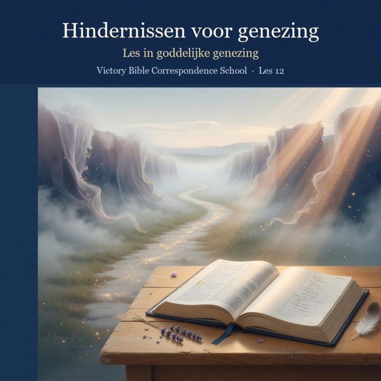 Hindernissen voor genezing